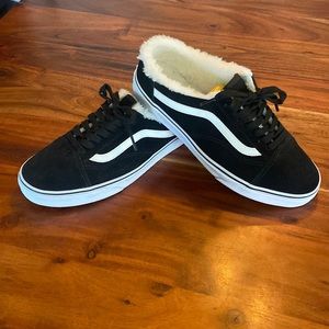 Vans Old Skool Mule Shearling
